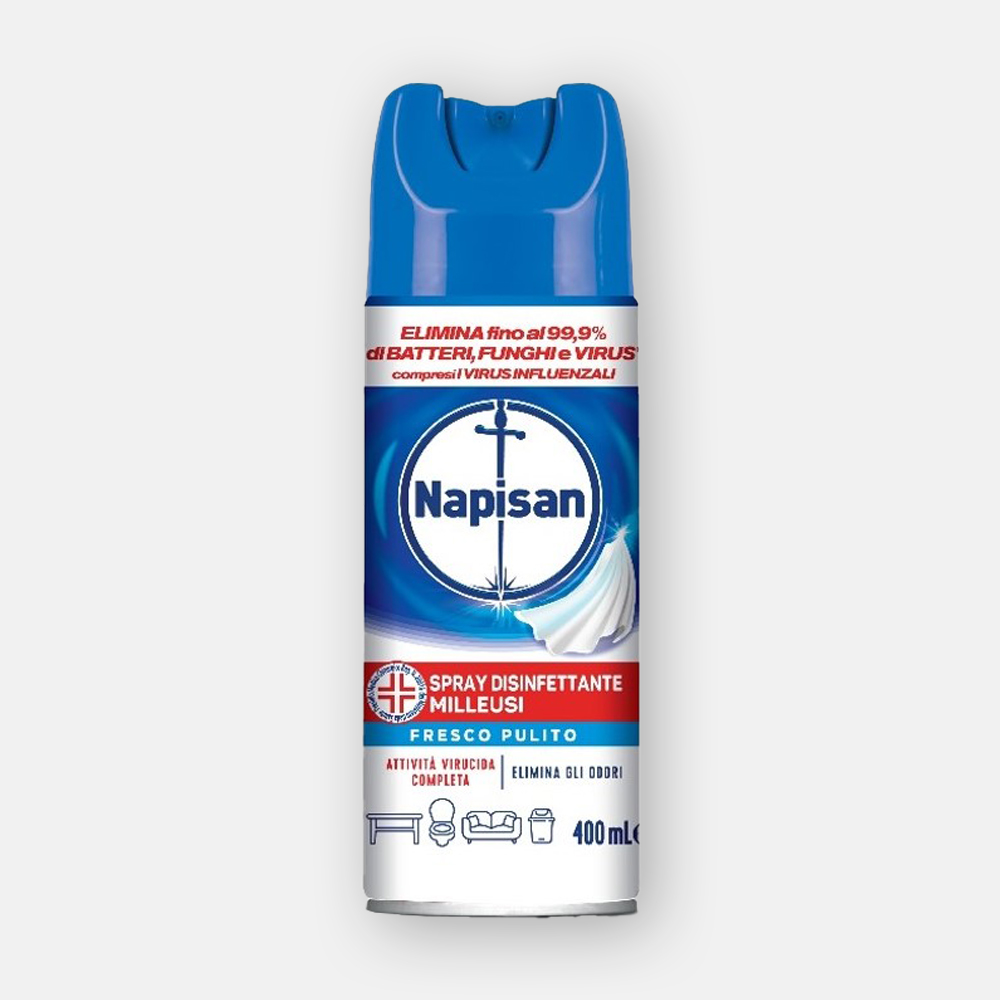 Napisan Spray disinfettante fresco pulito milleusi, 400 ml Acquisti online  sempre convenienti